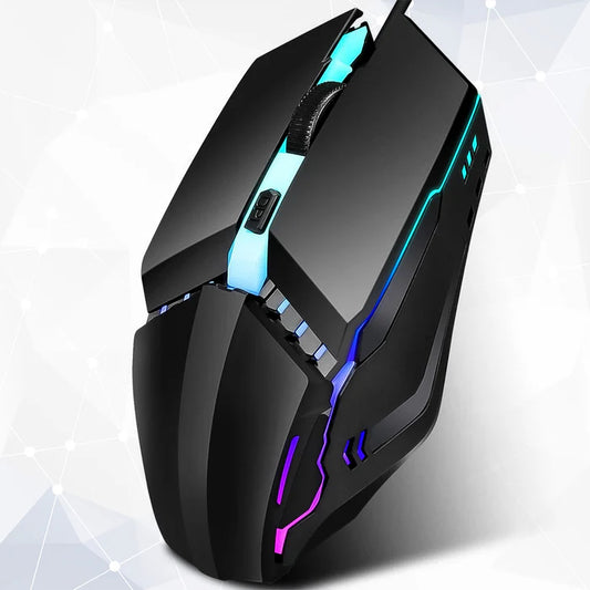 13506 USB Wired Mouse, Ergonomic Design Gaming Mouse (1 Pc)