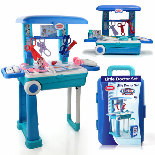 1991 Premium Doctor Set Trolley Little Doctor Kids Toy (1 Set)