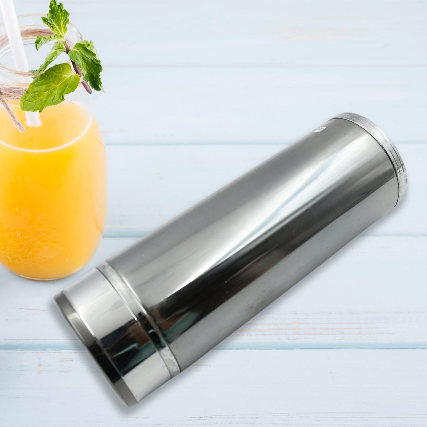 12777 Stainless Steel Water Bottle Leak Proof, Rust Proof, Hot & Cold Drinks, Gym Sipper BPA Free Food Grade Quality, Steel fridge Bottle For office / Gym / School (380 ML)