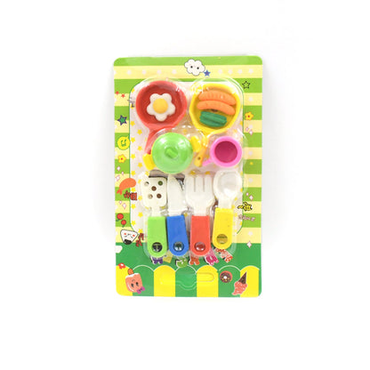 Fancy & Stylish Mini Erasers for Kids (8 Pc Set) - Fun Designs, Party Favors