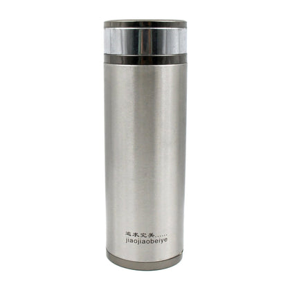 8388 Stainless Steel Vacuum Flask Water Bottle Stainless Steel Drinking Bottle 100% Leak-Proof Insulated Mug Double-Walled - Ultralight Thermos Flask for Office, Sports, Outdoor Kettle, Travel (380 ML)