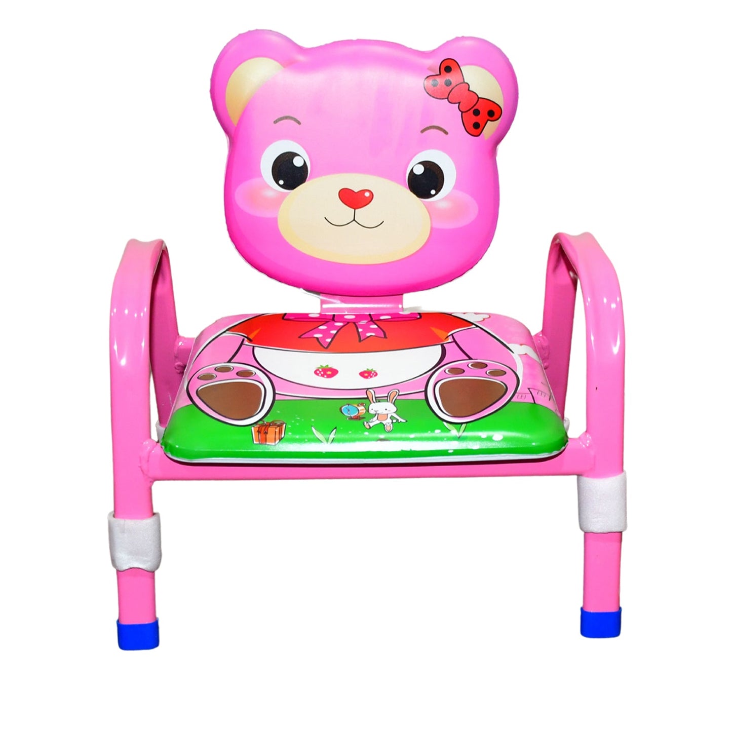 Cartoon Baby Chair Strong Steel Cushion & Comfortable Baby Chair High Quality Chair (1 Pc)