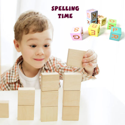 1976 Alphabet Puzzle Spelling & Reading Words (26 Flash Cards & 8 WoodenBlock)