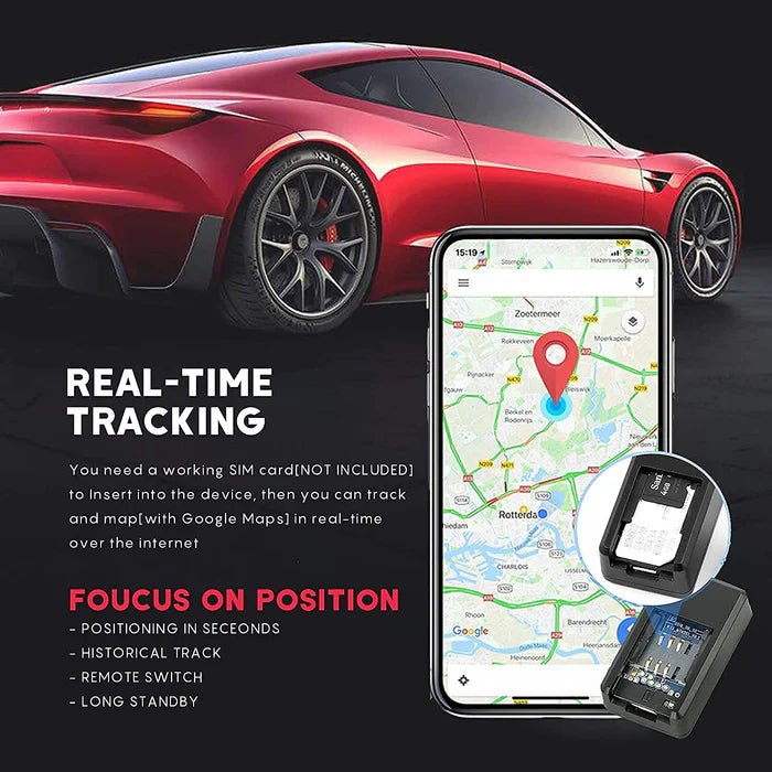 15246 Car GPS Tracking Device with Voice Recording (1 Pc)