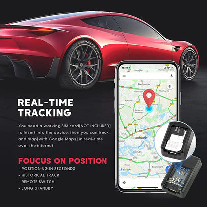 15246 Car GPS Tracking Device with Voice Recording (1 Pc)