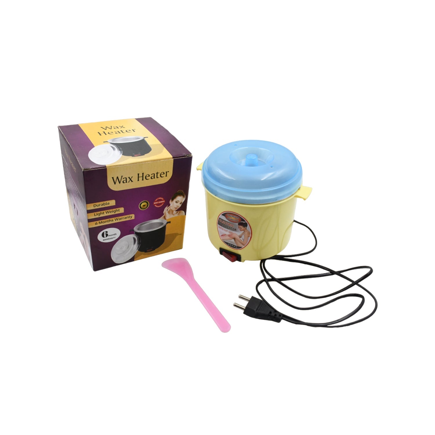 Reliable wax warmer, practical for salon and home use