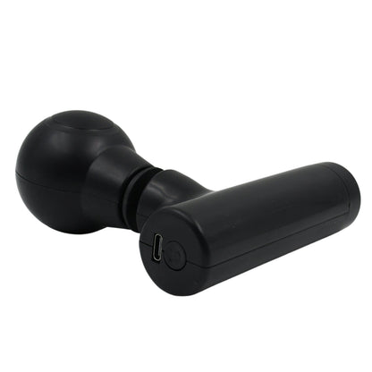 Black Mini Pocket Size Massager, Full Body Massager, Cordless One Button Operation for Body Pain & Relaxation, Gym Equipment