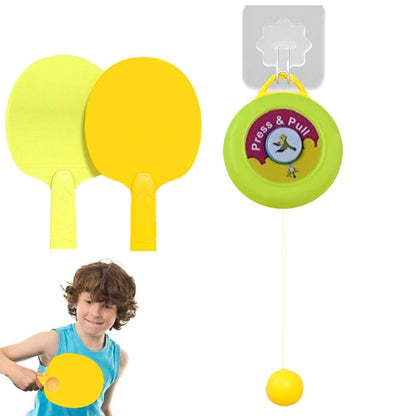 17640 Portable Indoor Hanging Table Tennis with Three Ball, Table Tennis Self Training Set