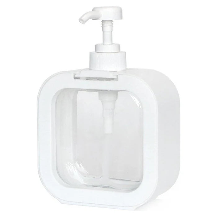 6870 Snap sink Dispenser Plastic Clear Empty Pump Lotion Bottles (1 Set)