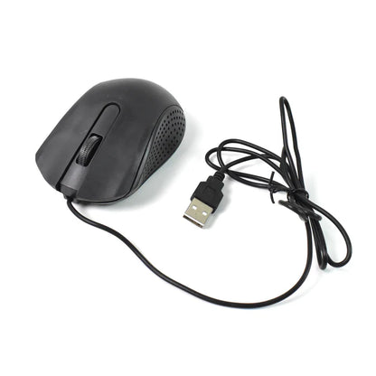 13505 Computer / Laptop Wired Optical Mouse, M-022 (1 Pc)