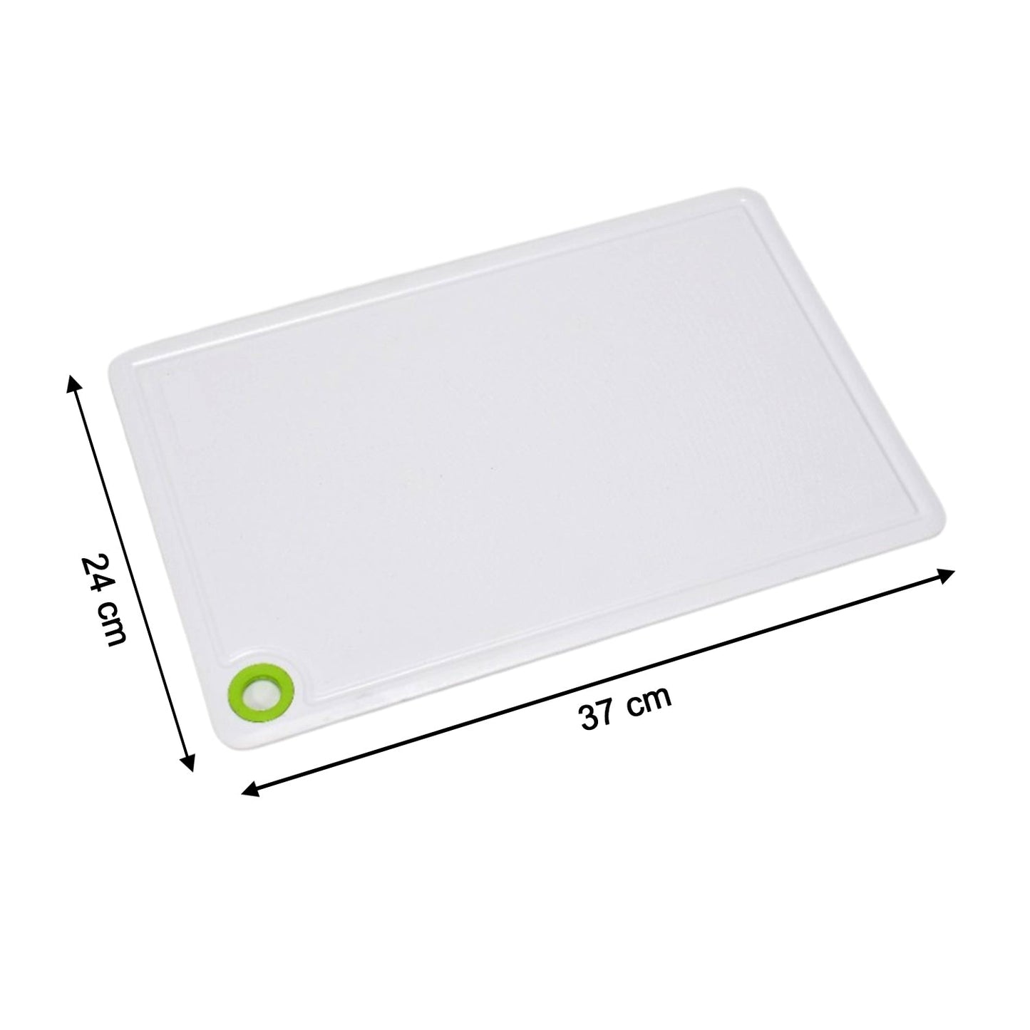 Durable plastic cutting board for everyday use