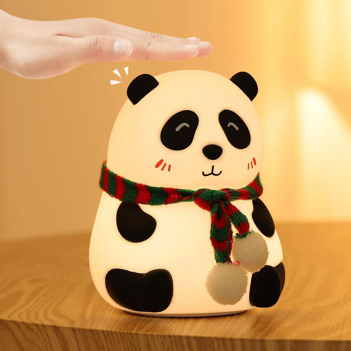 14040 Panda 7-Color LED Silicone Touch Lamp (1 Pc)