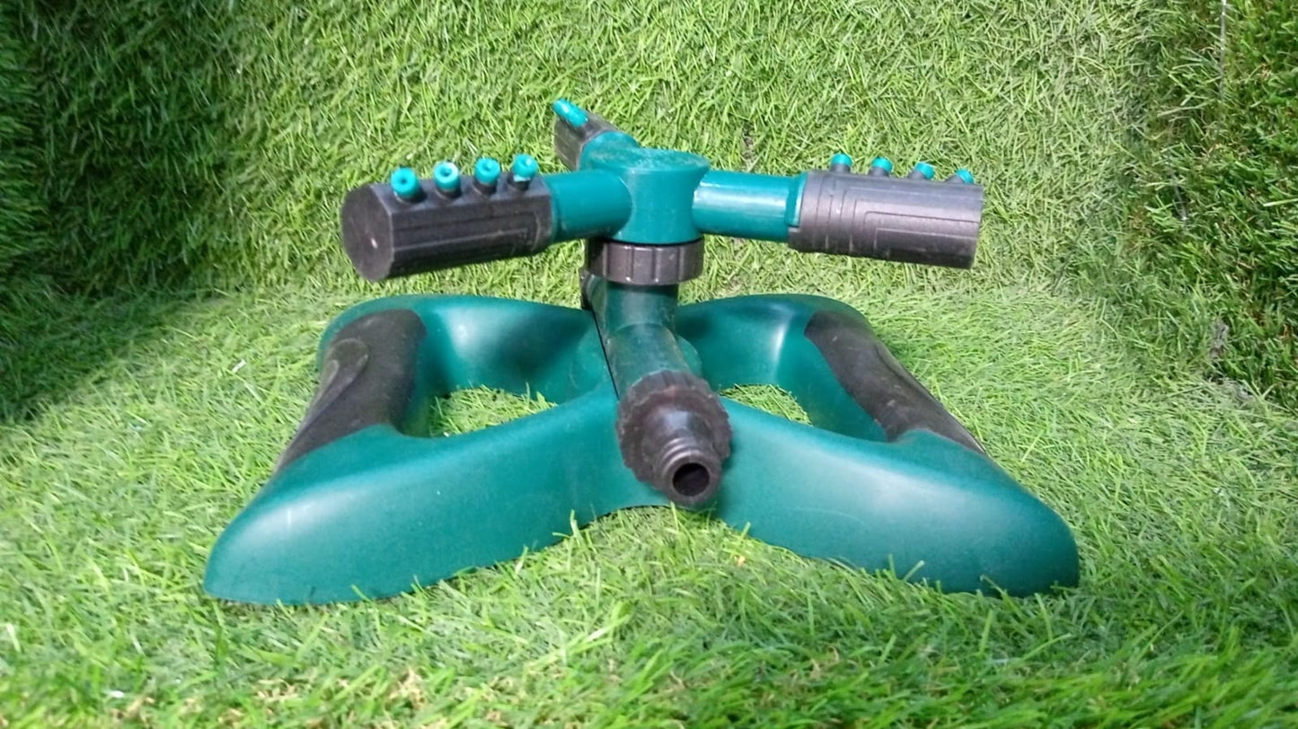 360 Degree 3 Arm Sprinkler for Watering Garden and Lawn Irrigation Yard Water Sprayer