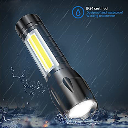 Mini rechargeable flashlight