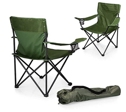 Camping foldable chair for Travel Large Height