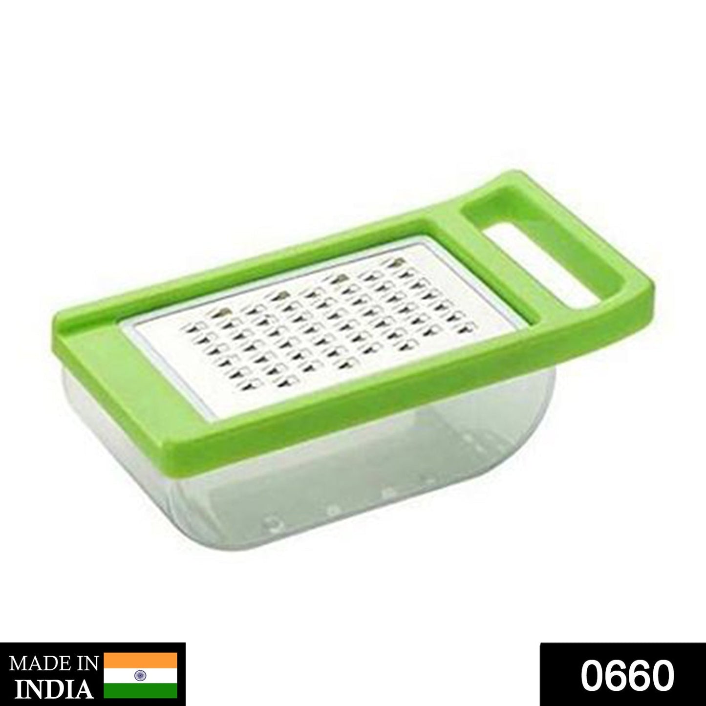 0660 Cheese Grater / Slicer / Chopper With Stainless Steel Blades