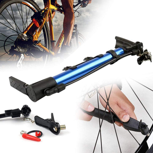 0544 Aluminum Mini Bicycle Air Pump (Multicolor)