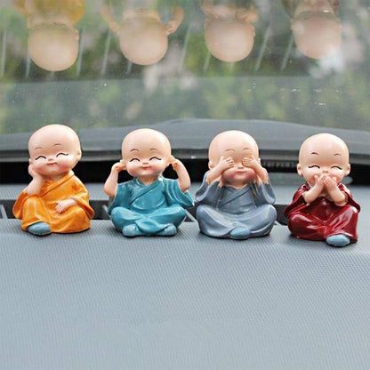 4781 Baby buddha 4Pc and show piece used for house, office and official decorations etc.