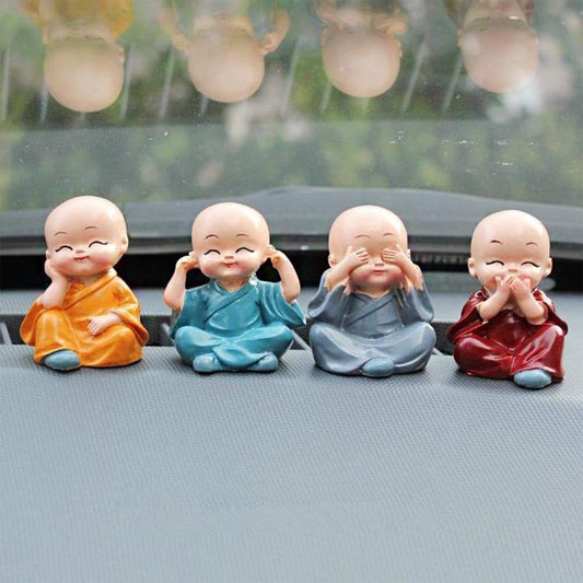 4781 Baby buddha 4Pc and show piece used for house, office and official decorations etc.