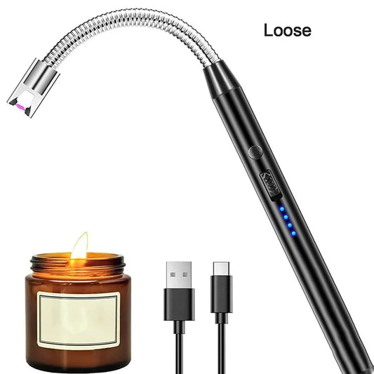 10355 Electronic Smoking Plasma Lighters for Multipurpose Like Candles Grill BBQ (1 Pc / Loose / Mix Color)