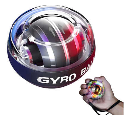 3376 Light Up Gyro Wrist Ball Exercise Hand Wrist Arm Strengthener Executive Gadget