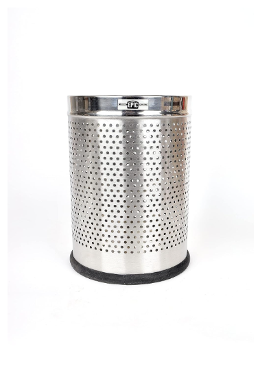 3593 Stainless Steel Dustbin 5L Small (7x10)