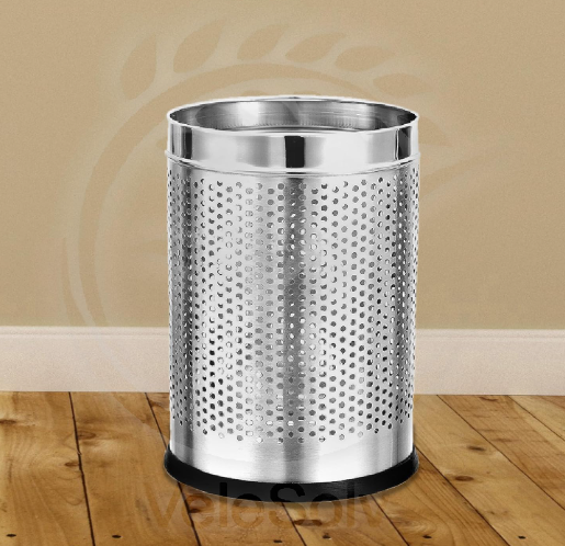 3594 Stainless Steel Dustbin 10L Small (8x12)