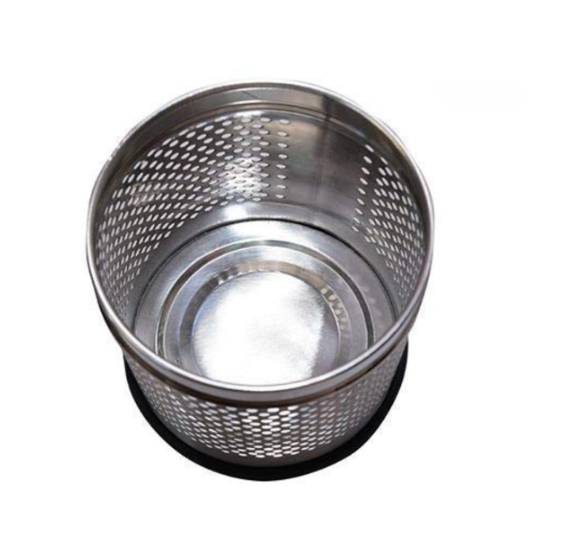 3595 Stainless Steel Dustbin 18L Small (10x14)