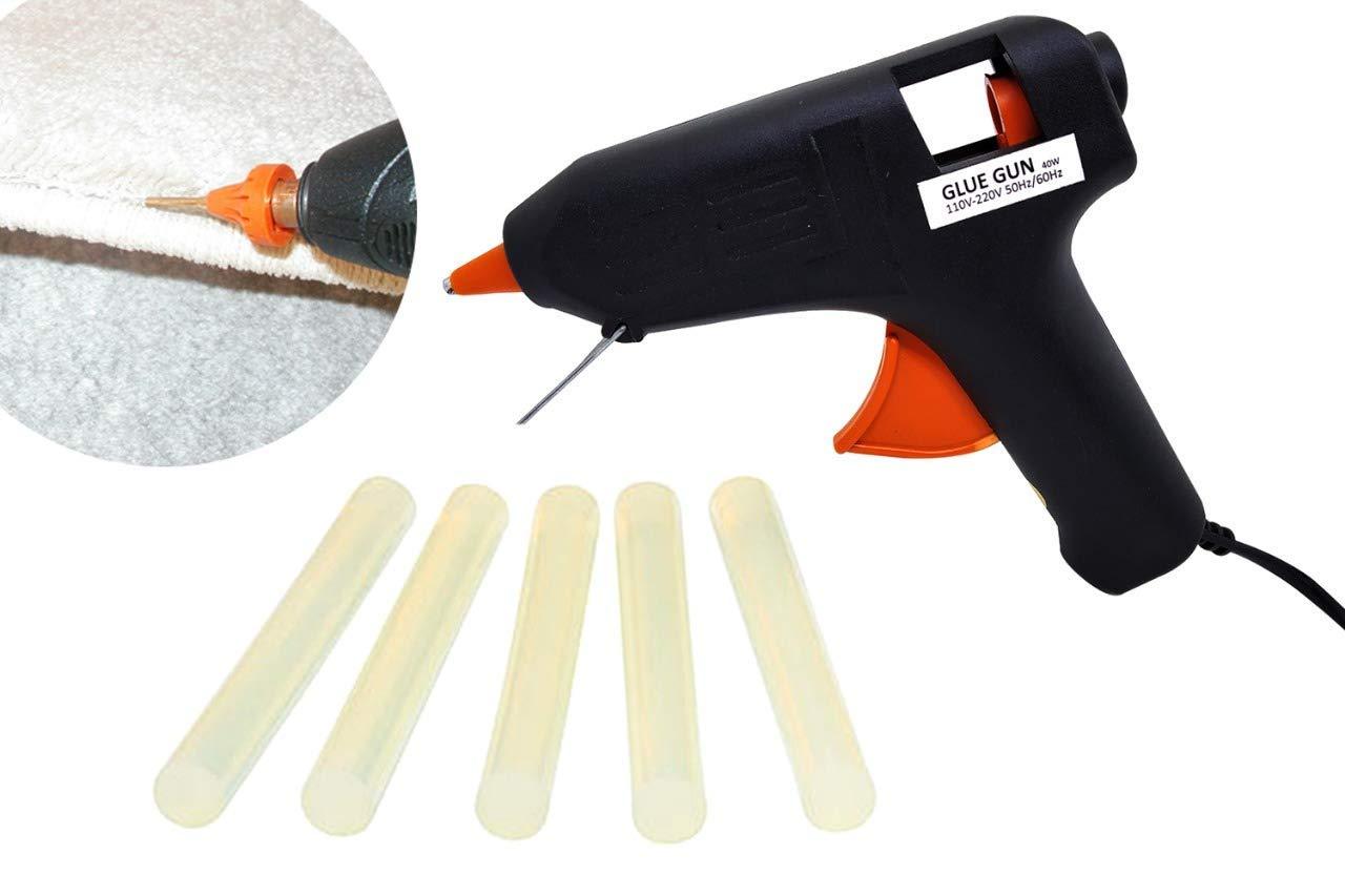 High-temperature glue gun for crafting.