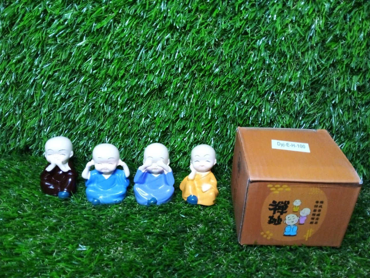 4781 Baby buddha 4Pc and show piece used for house, office and official decorations etc.