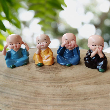 4781 Baby buddha 4Pc and show piece used for house, office and official decorations etc.