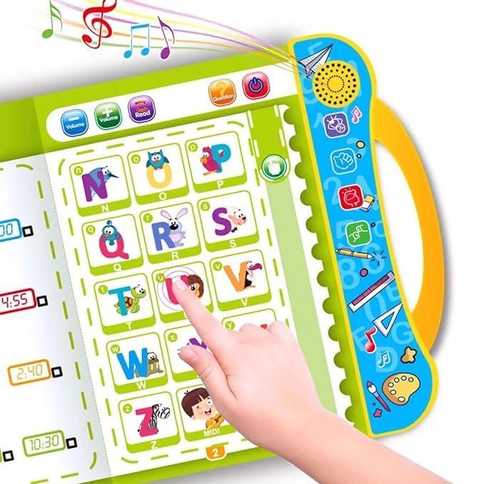 SmartyTots Learning Book™ – Touch, Hear & Discover with Every Page!