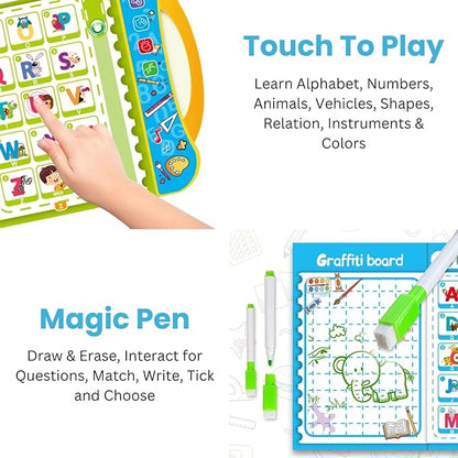 SmartyTots Learning Book™ – Touch, Hear & Discover with Every Page!