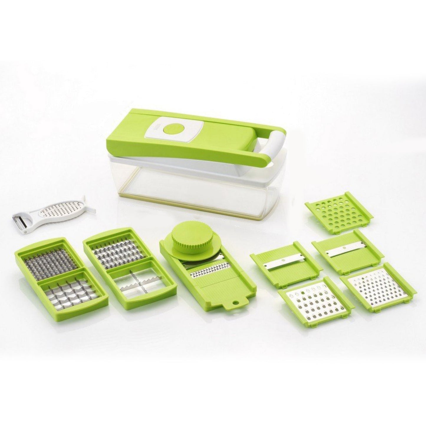 House of Sensation Snowpearl quick dicer, 14-in-1, various angles.