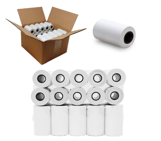 8839A 3inch Thermal Printer Paper Roll, 25mtr 55gsm (1 Pc / Printing Paper Roll )