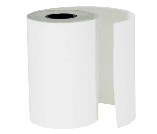 8839A 3inch Thermal Printer Paper Roll, 25mtr 55gsm (1 Pc / Printing Paper Roll )