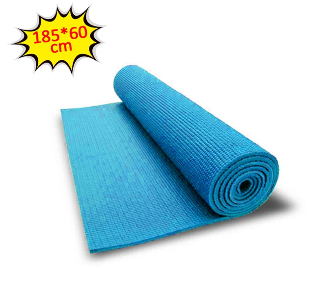 9064a 185x60cm Extra Thick Anti Slip Light Weight Yoga Mat with Cover