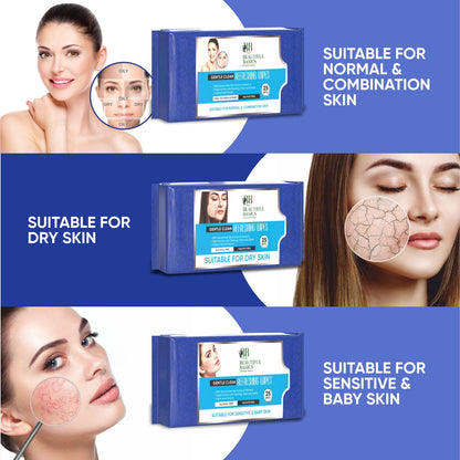 0983 Refreshing Wet Wipes for Face | Facial Cleansing | Refreshing & Skin Hydration| Soothing for skin | pH Balance & Alcohol Free | Nourishing with Fruit extract | 25 Wipes