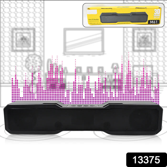 13375 3D Sound Wireless Bluetooth Speaker (1 Pc)